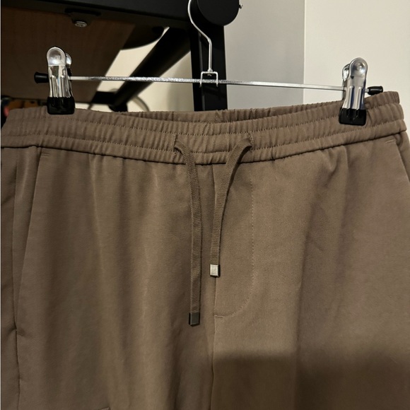 Musinsa EASY ELASTIC WAIST CARGO JOGGER SLACKS Dusty Beige - Picture 5 of 7